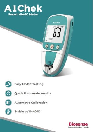 Biosense A1Chek HBA1C Analyzer